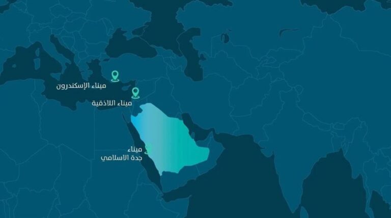 «موانئ»:-إضافة-خدمة-شحن-ملاحية-بين-المملكة-وسورية